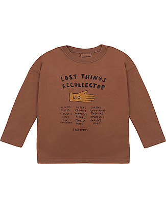 Bobo Choses Maglia Maniche Lunghe Lost Things Recollector - 100% Cotone Bio Maglie Manica Lunga