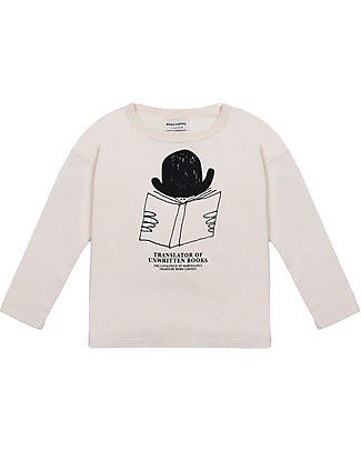 Bobo Choses Maglia Maniche Lunghe Traduttore - 100% Cotone Bio Maglie Manica Lunga