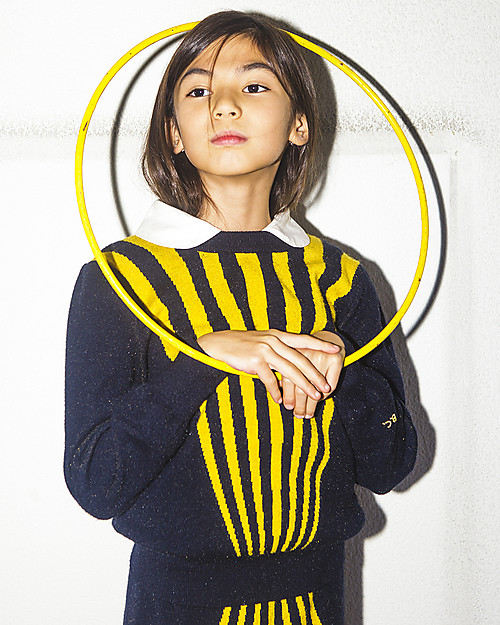 Bobo Choses Maglione aRighe con Colletto - Elegante e Geniale! Maglioni