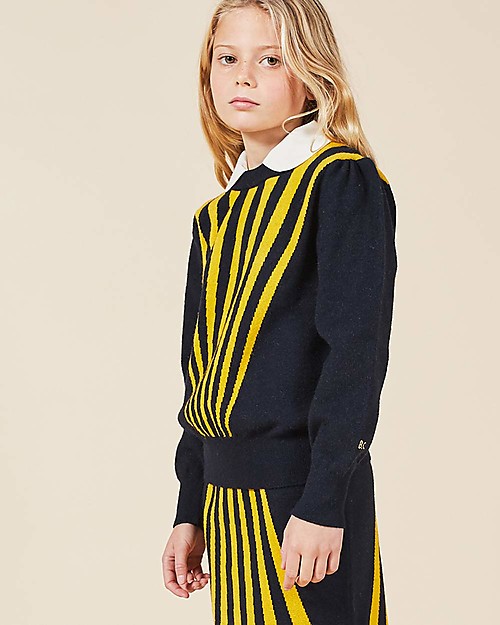 Bobo Choses Maglione aRighe con Colletto - Elegante e Geniale! Maglioni