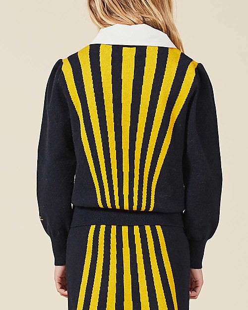 Bobo Choses Maglione aRighe con Colletto - Elegante e Geniale! Maglioni