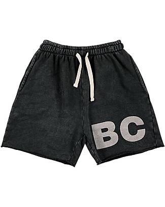 Bobo Choses Pantaloncini BC - Nero e Bianco - 100% Cotone Pantaloni Corti