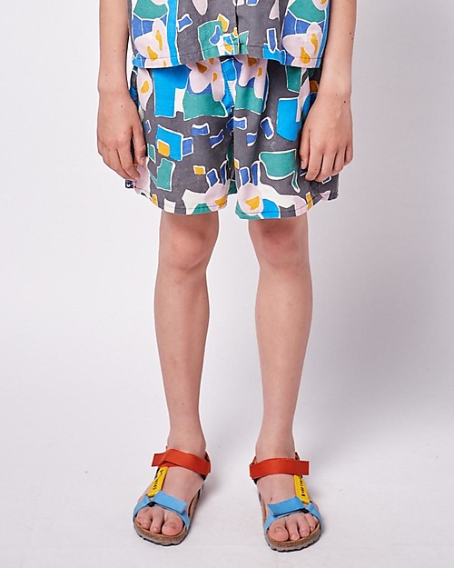 Bobo Choses Pantaloncini Corti - Macchie - 100% Cotone Bio Pantaloni Corti