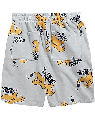 Bobo Choses Pantaloncini Corti - Sniffy Dog All Over - 100% Cotone Bio Pantaloni Corti