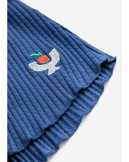 Bobo Choses Pantaloncini Corti Tomato Plate - Blu - Cotone Bio Pantaloni Corti