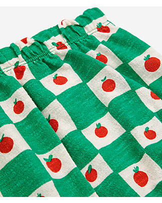 Bobo Choses Pantaloncino Copri Pannolino Tomato - Panna - 100% Cotone Bio Pantaloni Corti