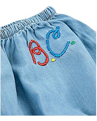 Bobo Choses Pantaloncino Copripannolino B.C - Azzurro - 100% Cotone Pantaloni Corti