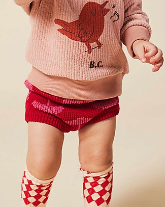 Bobo Choses Pantaloncino Copripannolino Ombrelli - Lavorati a Maglia Pantaloni Corti