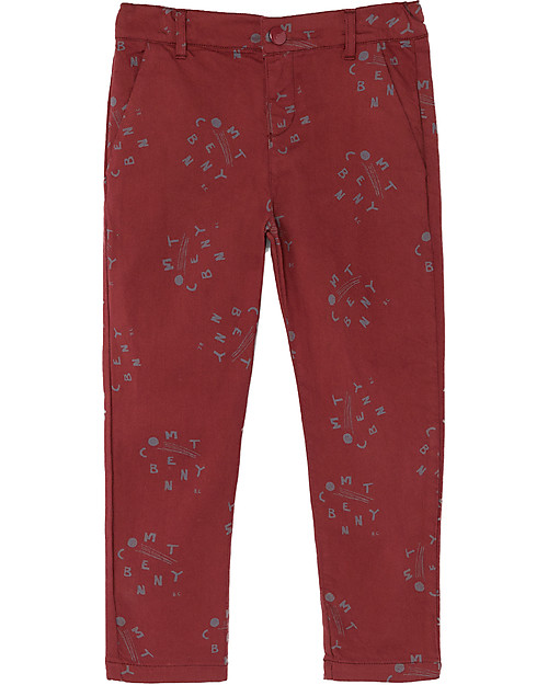 Bobo Choses Pantaloni Chino, All Over Comet - Per Ogni Occasione! Pantaloni Lunghi