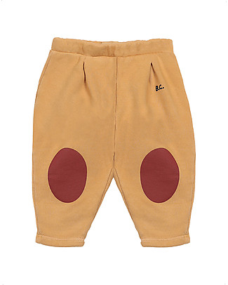 Bobo Choses Pantaloni da Jogging con Forme Rosse - 100% Cotone Bio Pantaloni Lunghi