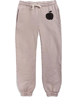 Bobo Choses Pantaloni da Jogging Mela - Caffè e Latte - 100% Cotone Bio Pantaloni Lunghi