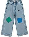 Bobo Choses Pantaloni Denim - Geometric Colors - Cotone Riciclato! Jeans
