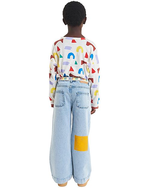 Bobo Choses Pantaloni Denim - Geometric Colors - Cotone Riciclato! Jeans