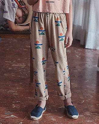 Bobo Choses Pantaloni Equilibrio - Brush - Cotone Pantaloni Lunghi