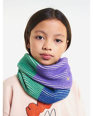 Bobo Choses Scaldacollo in Maglia - Multicolor - Lana Merino Sciarpe