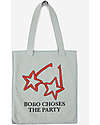 Bobo Choses Shopper Tote in Cotone - Stars Glasses Borse Shopper