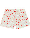 Bobo Choses Shorts di Jersey a Pois - Cotone Bio Elasticizzato Pantaloni Corti