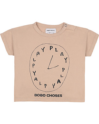 Bobo Choses T-shirt Baby Playtime - Brush - 100% Cotone Bio T-Shirt e Canotte