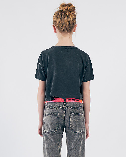 Bobo Choses T-Shirt Bobo Dance - Grigio Scuro - 100% Cotone Bio T-shirt