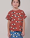 Bobo Choses T-shirt Occhi - Noce di Cocco - 100% Cotone Bio T-shirt