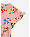 Bobo Choses Vestito Maniche Corte Fireworks - Rosa Vestiti_