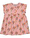 Bobo Choses Vestito Maniche Corte Fireworks - Rosa Vestiti_