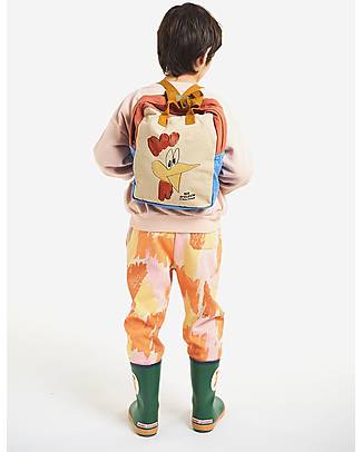 Bobo Choses Zaino Mr. O'Clock - 23 x 27 x 10 cm - 100% Cotone Bio Zaini Asilo