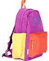 Bobo Choses Zaino per Bambini Color Block - Ciliegie - Multicolore - 100% Materiale Riciclato Zaini Scuola