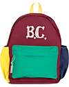 Bobo Choses Zaino per Bambini Color Block - Logo - Multicolore - 100% Materiale Riciclato Zaini Scuola