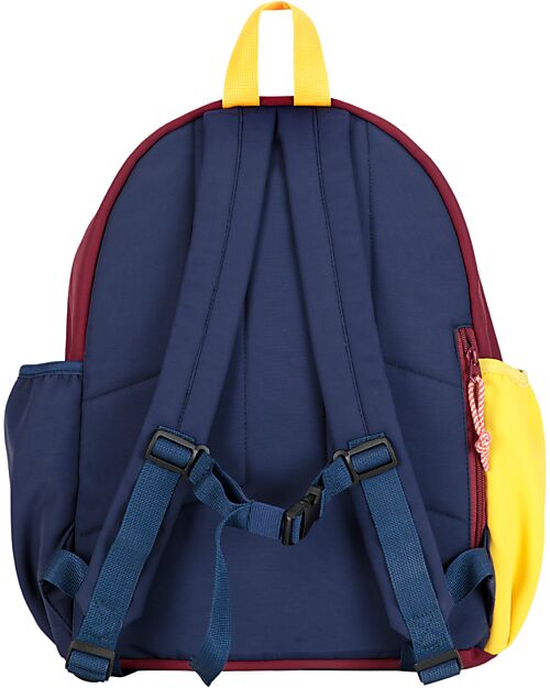 Bobo Choses Zaino per Bambini Color Block - Logo - Multicolore - 100% Materiale Riciclato Zaini Scuola