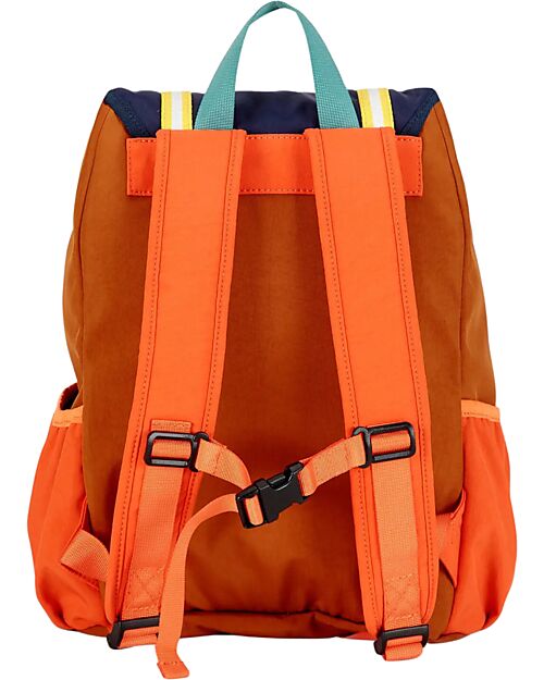 Bobo Choses Zaino per Bambini Color Block - Technic - Multicolore Zaini Scuola
