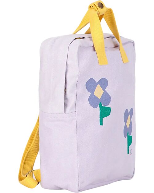 Bobo Choses Zaino per Bambini - Violette - Lavanda - 100% Cotone Zaini Scuola