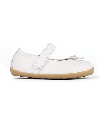 Bobux Ballerina Step-Up Swing, Bianco - Super flessibile, perfetta per i primi passi! Scarpe