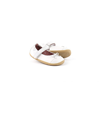 Bobux Ballerina Step-Up Swing, Bianco - Super flessibile, perfetta per i primi passi! Scarpe