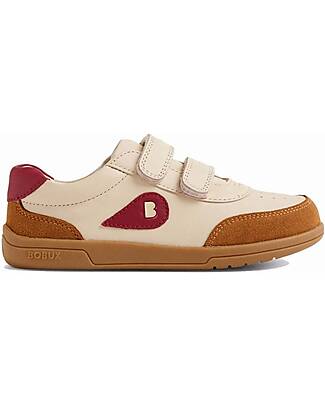 Bobux Kid Plus Champ II Chalk Caramel Tibetan Red Scarpe