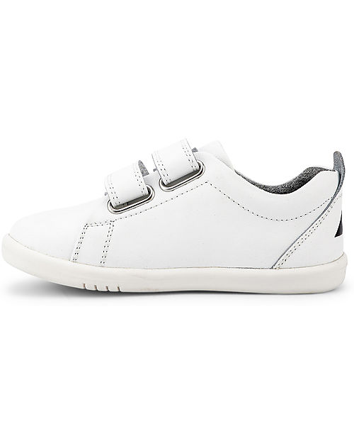 Bobux OUTLET - Scarpina I-Walk Grass Court Switch - Bianco - Strap Multicolor Intercambiabili! - Pezzo di Showroom Sneakers