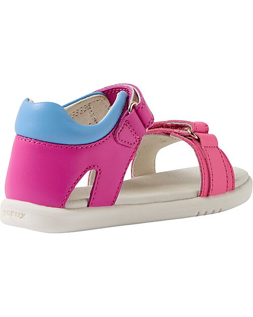 Bobux Sandali I Walk Dune - Rose Violet - Pelle Premium - Camminatori Esperti Sandali