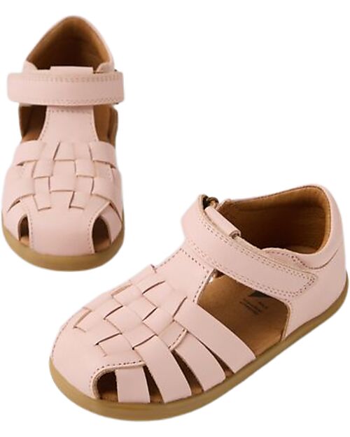 Bobux Sandali I Walk Harbor - Ballet Pink - Pelle Premium - Camminatori Esperti Scarpe