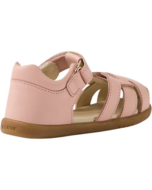 Bobux Sandali I Walk Skip Twist - Cameo Rose - Pelle Premium - Camminatori Esperti Scarpe
