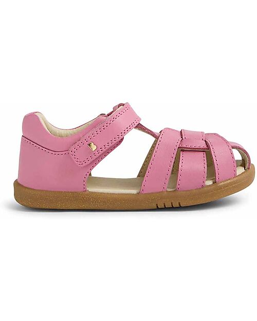 Bobux Sandali I Walk Skip Twist - Cashmere Rose - Pelle Premium - Camminatori Esperti Sandali