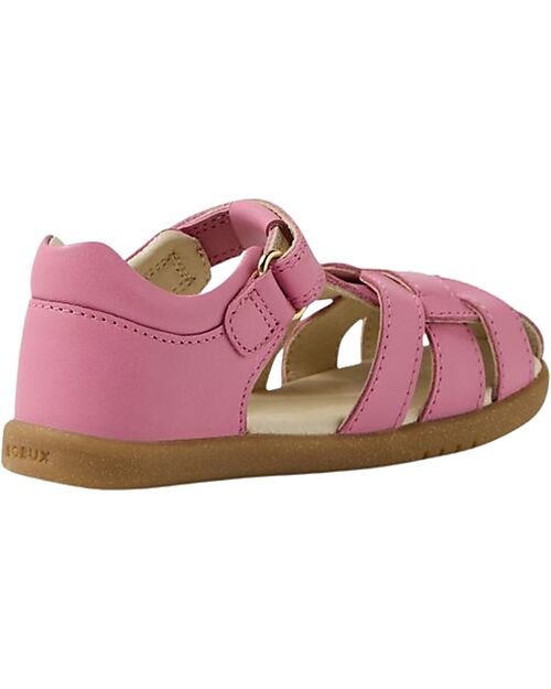 Bobux Sandali I Walk Skip Twist - Cashmere Rose - Pelle Premium - Camminatori Esperti Sandali