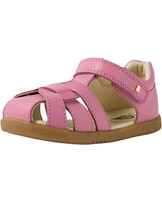 Bobux Sandali I Walk Skip Twist - Cashmere Rose - Pelle Premium - Camminatori Esperti Scarpe