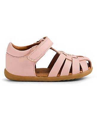 Bobux Sandali Step Up Harbor - Ballet Pink - Pelle Premium - Primi Passi Sandali