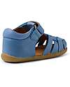 Bobux Sandali Step Up Harbor - Coronet Blu - Pelle Premium - Primi Passi Sandali