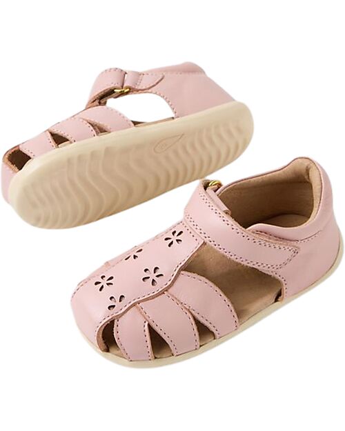 Bobux Sandali Step Up Holly - Ballet Pink - Pelle Premium - Primi Passi Sandali