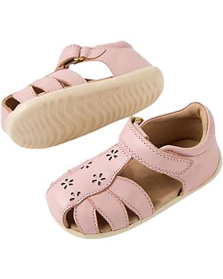 Bobux Sandali Step Up Holly - Ballet Pink - Pelle Premium - Primi Passi Sandali