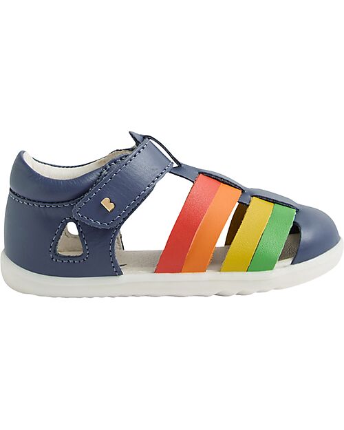 Bobux Sandali Step Up Tidal - Vintage Indigo Multicolore - Primi Passi Sandali