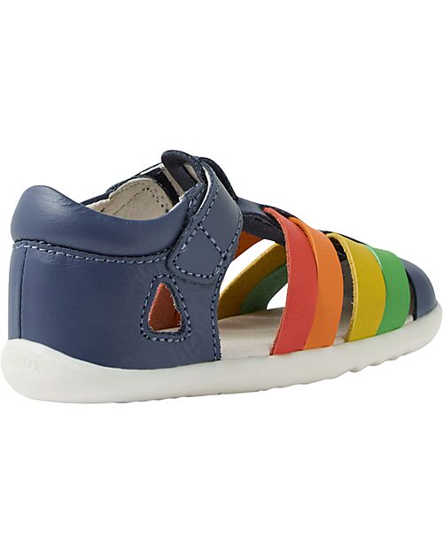 Bobux Sandali Step Up Tidal - Vintage Indigo Multicolore - Primi Passi Sandali