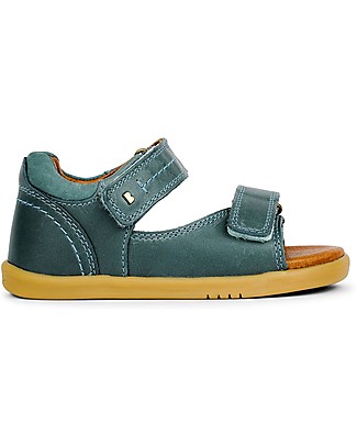 Bobux Sandalino I-Walk Driftwood - Ardesia - Doppia Chiusura e Suola Flessibile! Scarpe