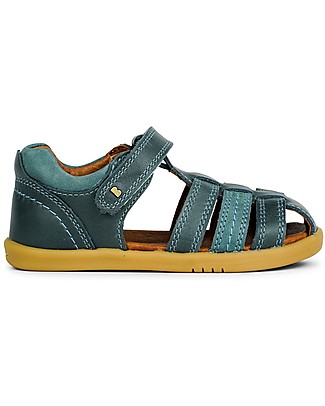 Bobux Sandalino I-Walk Roam Ragnetto - Ardesia - Suola Flessibile per Ogni Occasione! Sandali